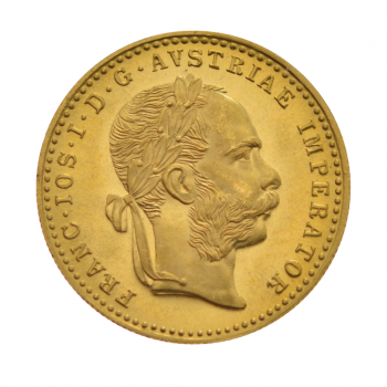 1 dukato (3.49 g) auksinė moneta, Austrija 1915 (re-strikes)