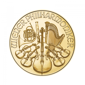 1 oz (31.10 g) gold coin Philharmoniker, Austria 2023