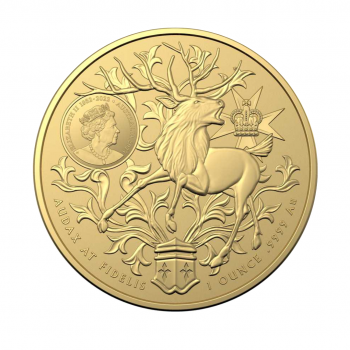 1 oz (31.10 g) auksinė moneta Australia's Coat Of Arms, Queensland, Australija 2023