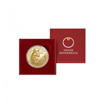 100 Eur (16.23 g) auksinė PROOF moneta Lapė, Austrija 2016