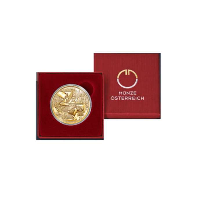 100 Eur (15.78 g) auksinė PROOF moneta Faraonų auksas, Austrija 2020