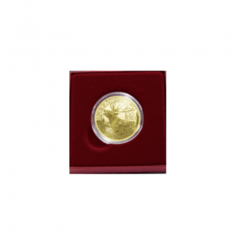100 Eur (16.23 g) gold PROOF coin The red deer, Austria 2013