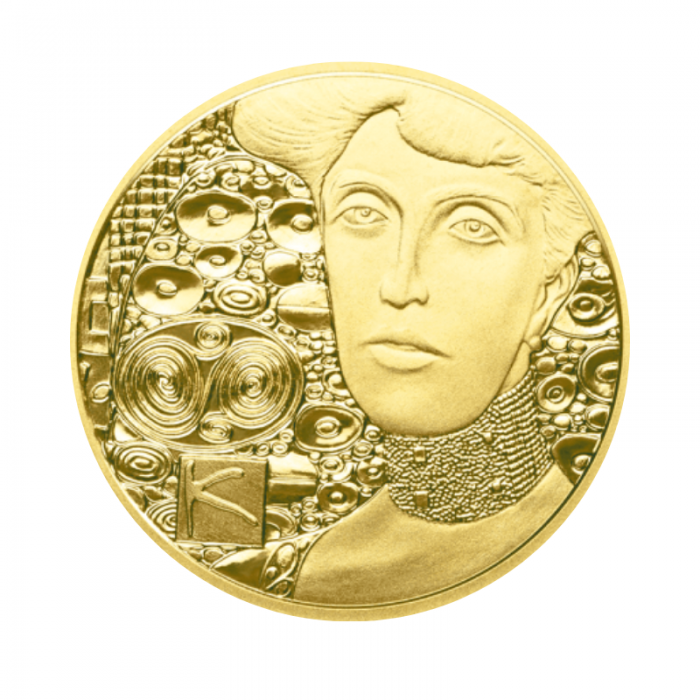 50 Eur (10.14 g) gold PROOF coin Klimts Adele Bloch-Bauer, Austria 2012