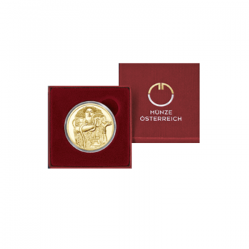 50 Eur (10.14 g)  auksinė PROOF moneta Medicina, Austrija 2015