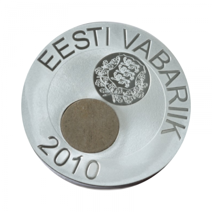 50 kronų sidabrinė moneta Estijos gamta, Estija 2010