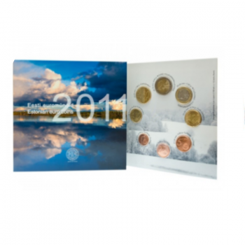 3.88 Eurų monetų rinkinys, Estija 2011