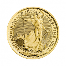 1/10 oz (3.11 g) gold coin Britania, Great Britain 2023