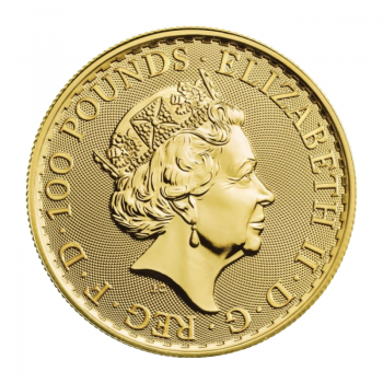 1 oz auksinė moneta Britannia, Didžioji Britanija 2022