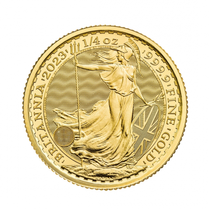 1/4 oz (7.78 g) gold coin Britannia, Great Britain 2023