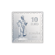 10 Eur silver colored coin Francisco de Goya The kite, Spain 2021