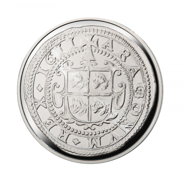 10 eurų sidabrinė PROOF kolekcinė moneta Habsburgų namai, Ispanija 2019