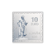 10 Eurų sidabrinė PROOF spalvota moneta Francisco de Goya Skęstantis šuo, Ispanija 2021
