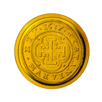 20 eurų (1.24 g) auksinė PROOF moneta Habsburgų namai, Ispanija 2019
