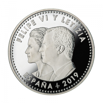 30 eurų sidabrinė moneta Prado muziejaus 200 metų jubiliejus, Ispanija 2019