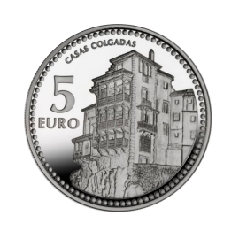 5 eur silver coin Cuenca, Spain 2012