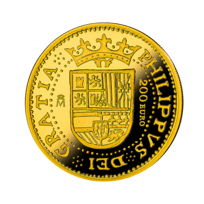 Gold Proof coins full collection (50.625 g), 150 years of the Escudos, Spain 2018