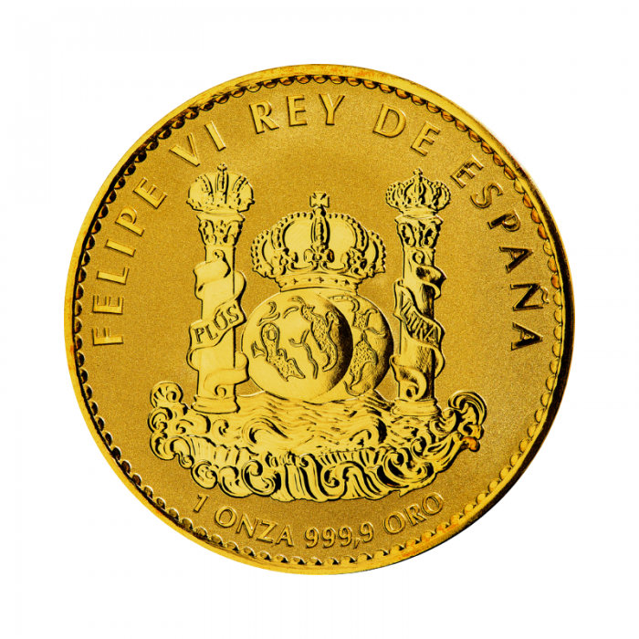 1 oz (31.10 g) gold coin Iberian lynx, Spain 2021