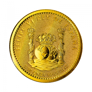 Złota moneta 1/10 oz (3,11 g) Toro, Hiszpania 2023