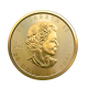 1/2 oz (15.55 g) auksinė moneta Klevo lapas, Kanada 2023