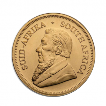 1/10 oz (3.11 g) auksinė moneta Krugerrand, Pietų Afrikos Respublika 2022