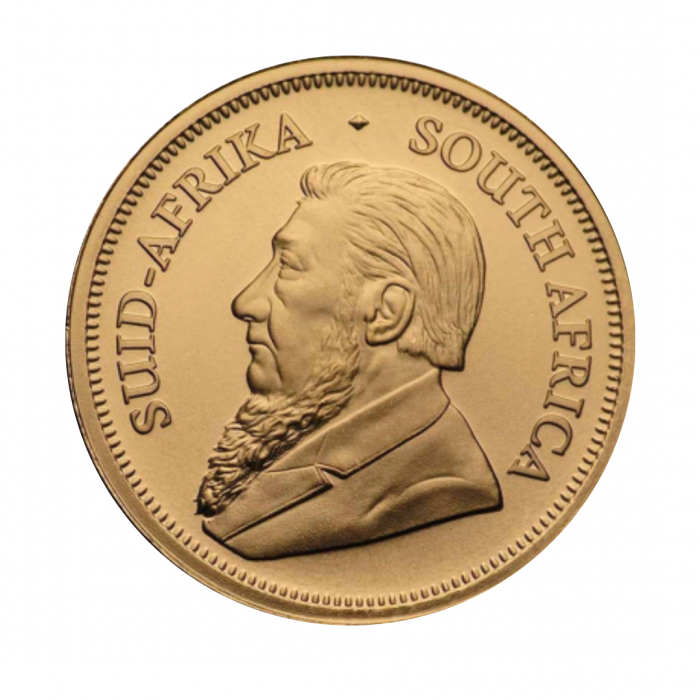 1/4 oz (7.78 g) auksinė moneta Krugerrand, Pietų Afrikos Respublika 2023