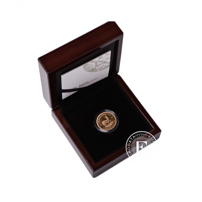 1/4 oz (7.78 g) auksinė moneta Krugerrand - Proof, Pietų Afrikos Respublika 2023