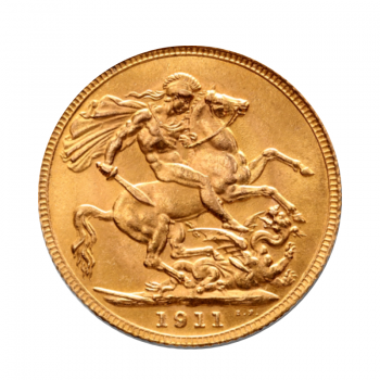 7.98 g soverenas King George V, Didžioji Britanija 1911-1932