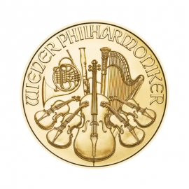 1 oz  (31.10 g) gold coin Vienna Philharmonic, Austria 2025