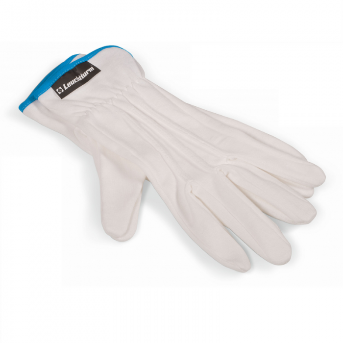 Cotton gloves, White, Leuchtturm