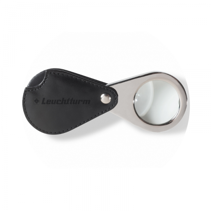 LU25 foldaway pocket magnifier 3x, Leuchtturm