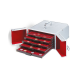 Coin case CARGO MB 5 for 5 Coin Boxes, Leuchtturm 