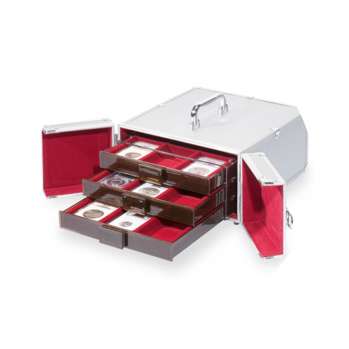 Coin case CARGO MB 5 for 5 Coin Boxes, Leuchtturm 