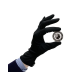 Microfibre gloves, Black, Leuchtturm