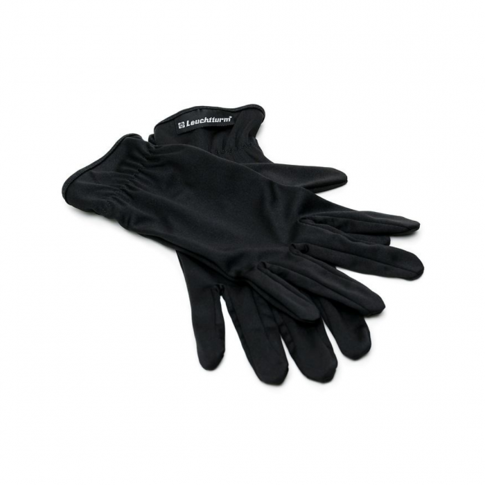 Microfibre gloves, Black, Leuchtturm