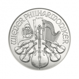 1 oz (31.10 g) platinum coin Vienna Philharmonic, Austria 2021