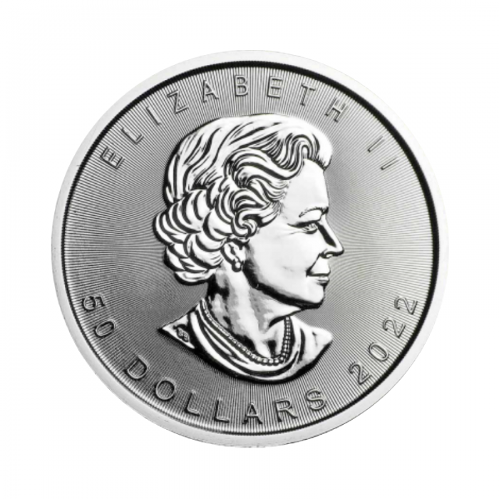 1 oz (31.10 g) platinum coin Maple Leaf, Canada 2022