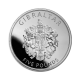 1 oz (31.10 g) platynowa moneta Zamek Gibraltar, Montis Calpe Insigna, Wielka Brytania 2022