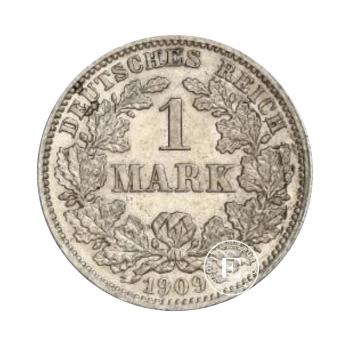 1 marka srebrna moneta Empire, Niemcy (1873 - 1915)