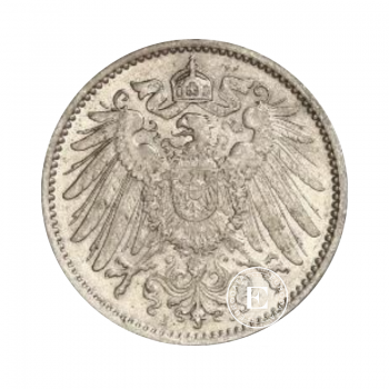 1 marka srebrna moneta Empire, Niemcy (1873 - 1915)