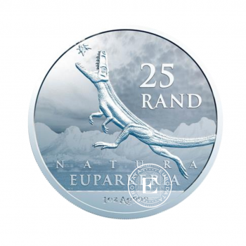1 oz (31.10 g) sidabrinė moneta Archosaurs, Pietų Afrikos Respublika 2019