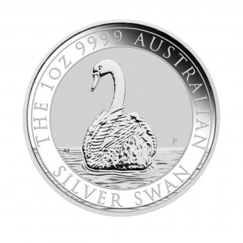 1 oz (31.10 g) sidabrinė moneta Australijos Gulbė, Australija 2023