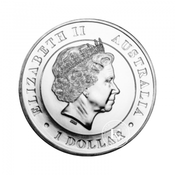 1 oz (31.10 g) sidabrinė moneta Funnel Web Spider, Australija 2015