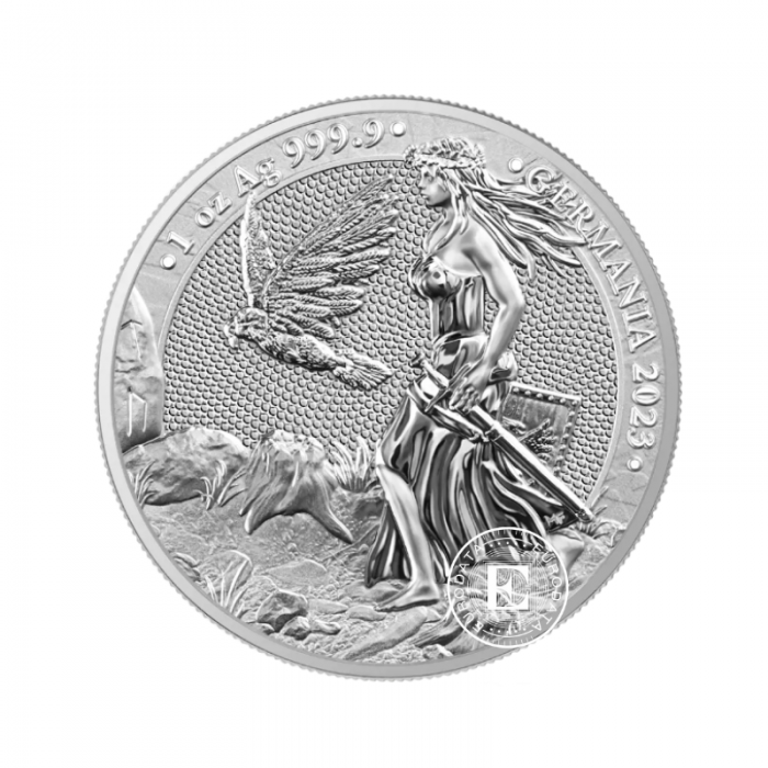 1 oz (31.10 g) sidabrinė moneta Germania, Lenkija 2023