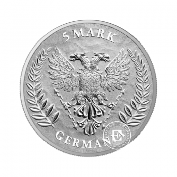 1 oz (31.10 g) sidabrinė moneta Germania, Lenkija 2023