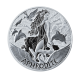 1 oz (31.10 g) sidabrinė moneta Gods of Olympus, Aphrodite, Tuvalu 2022