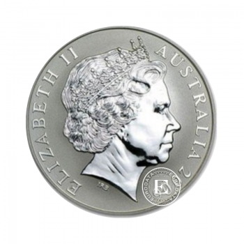 1 oz (31.10 g) sidabrinė moneta Kengūra RAM, Australija 2006 