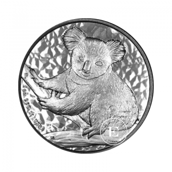 1 oz (31.10 g) silver coin Koala, Australia 2009