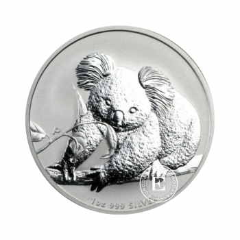 1 oz (31.10 g) sidabrinė moneta Koala, Australija 2010