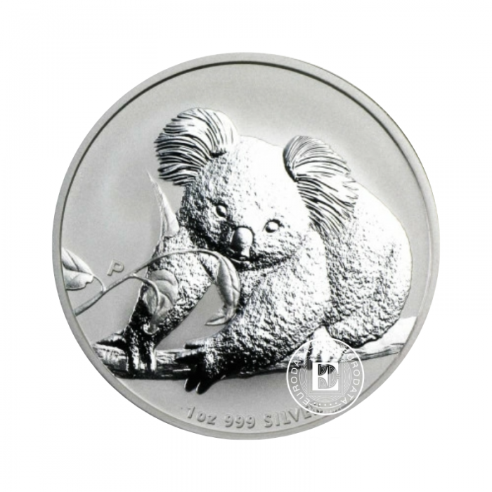 1 oz (31.10 g) srebrna moneta Koala, Australia 2010