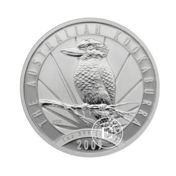 1 oz (31.10 g) silver coin Kookaburra, Australia 2009